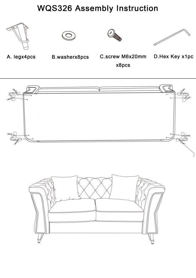 DIVANO EMY SENAPE C/CUSCINI CM 162X83X76