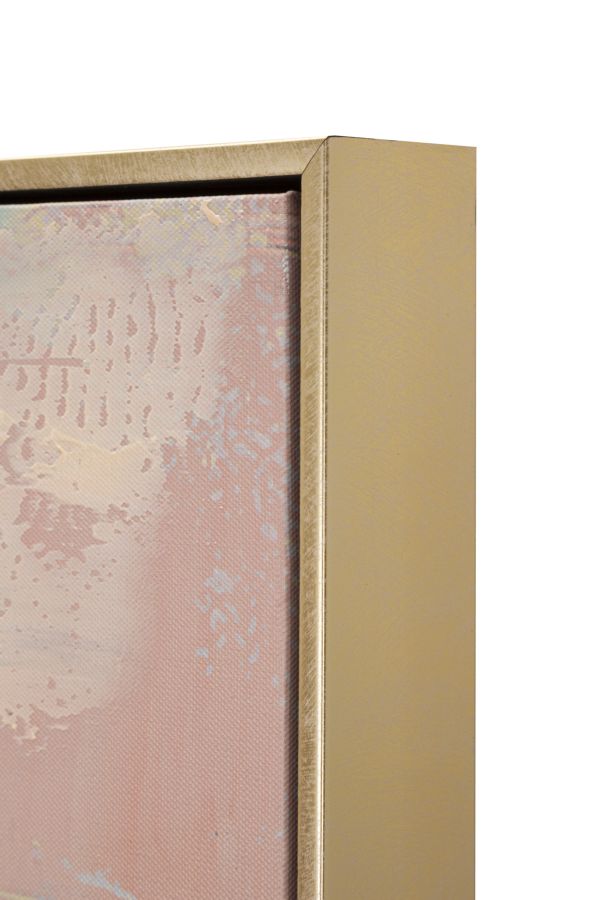 DIPINTO SU TELA KING -B- C/CORNICE 82X4,5X122