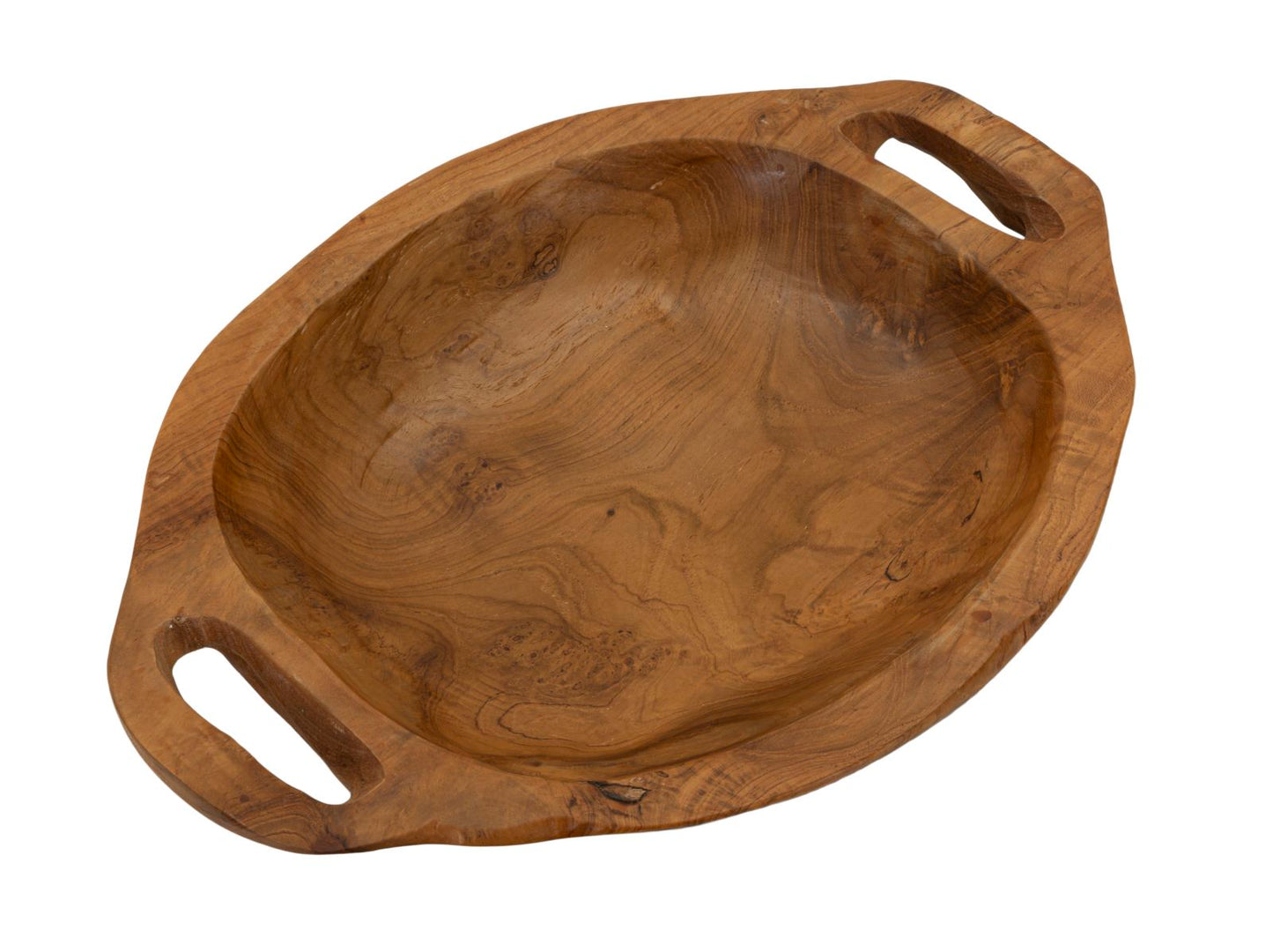 S/TASCHE WAN IN TEAK RICICLATO CM 37X26,5X7 (PEZZI UNICI - NON RIP. IN SERIE)