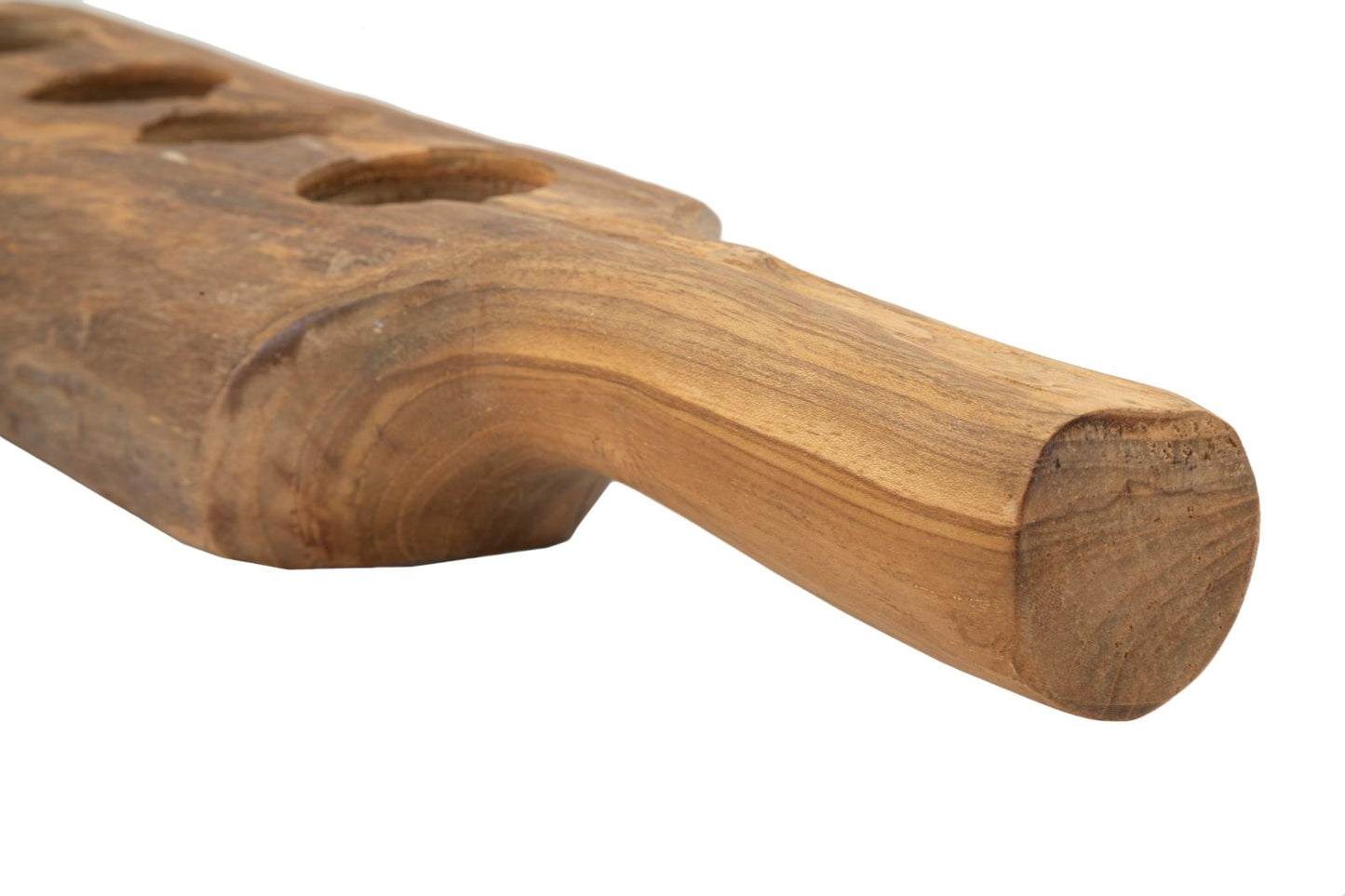 P/CAND LONG IN TEAK RICICLATO CM 51X14X6 (PEZZI UNICI - NON RIP. IN SERIE)