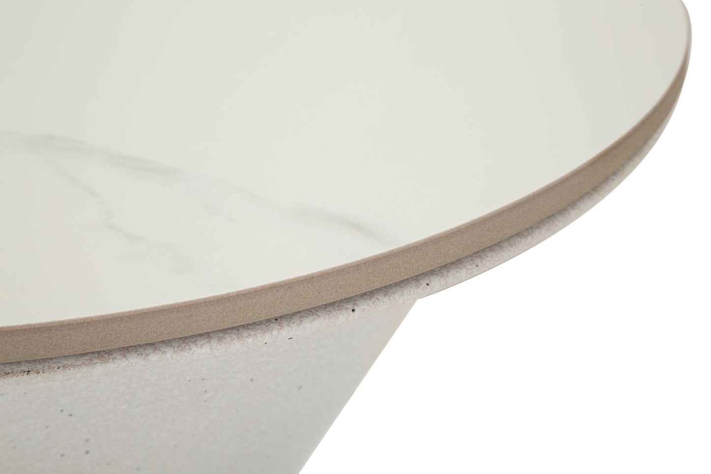 TAVOLINETTO WHITE DOUBLE CM Ø 44,5x63