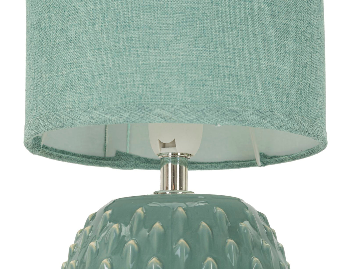 LAMPADA DA COMODINO PONTUS TURCHESE CM Ø 14X27