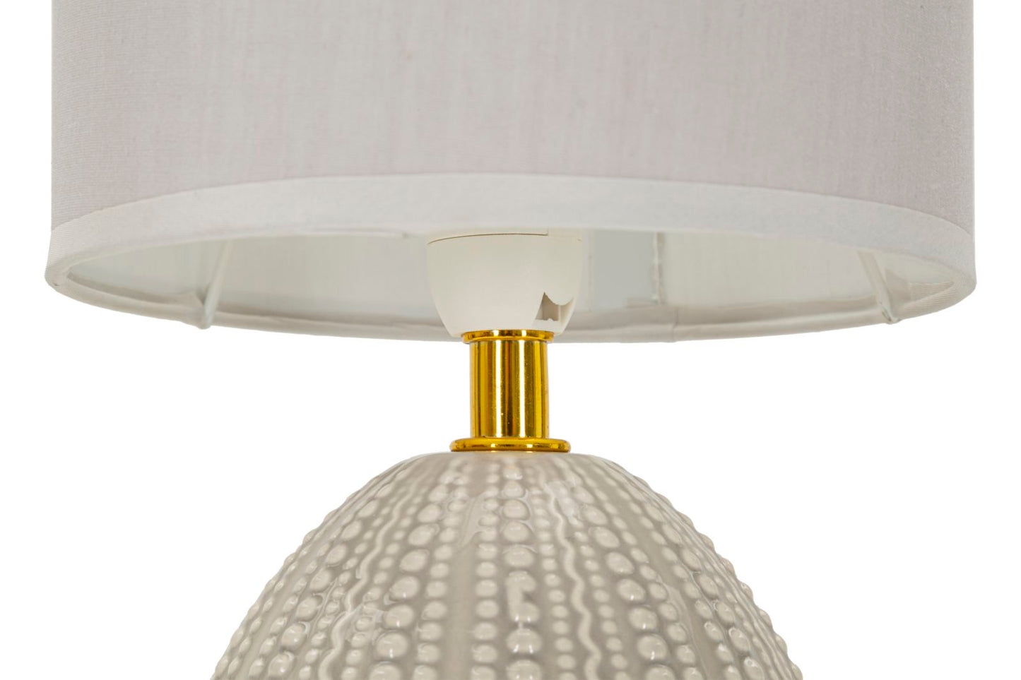 LAMPADA DA COMODINO FLAVI GRIGIA CM Ø 15X30,5