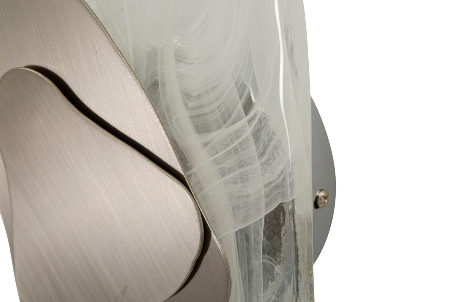 LAMPADA DA MURO OCEAN SILVER CM 21X8X31