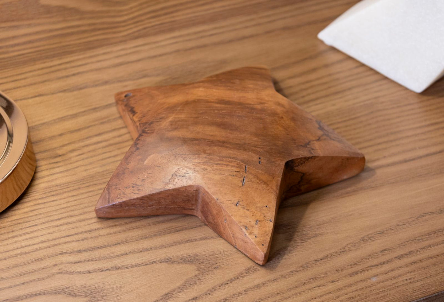 DECORAZIONE BINTANG DA APP.IN TEAK RIC. CMØ19X5 MIN2(PEZZI UNICI-NON RIP. IN SER