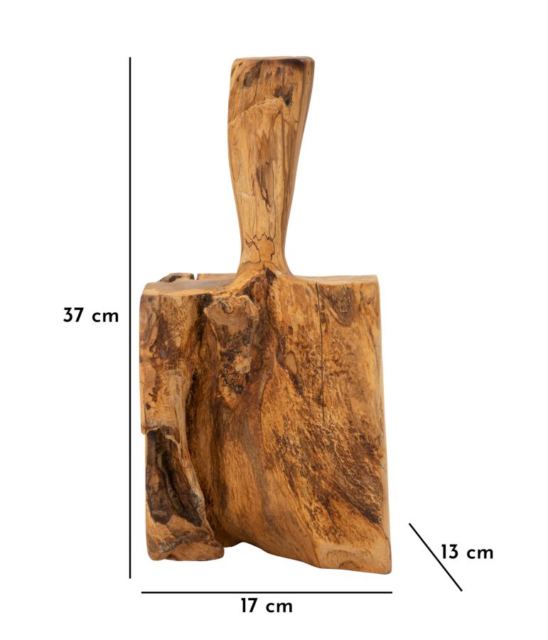 F/PORTE IN TEAK RICICLATO CM 17X13X37 (PEZZI UNICI - NON RIP. IN SERIE)