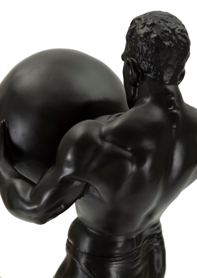 STATUETTA ATLAS CM 18,5X20,5X43,5