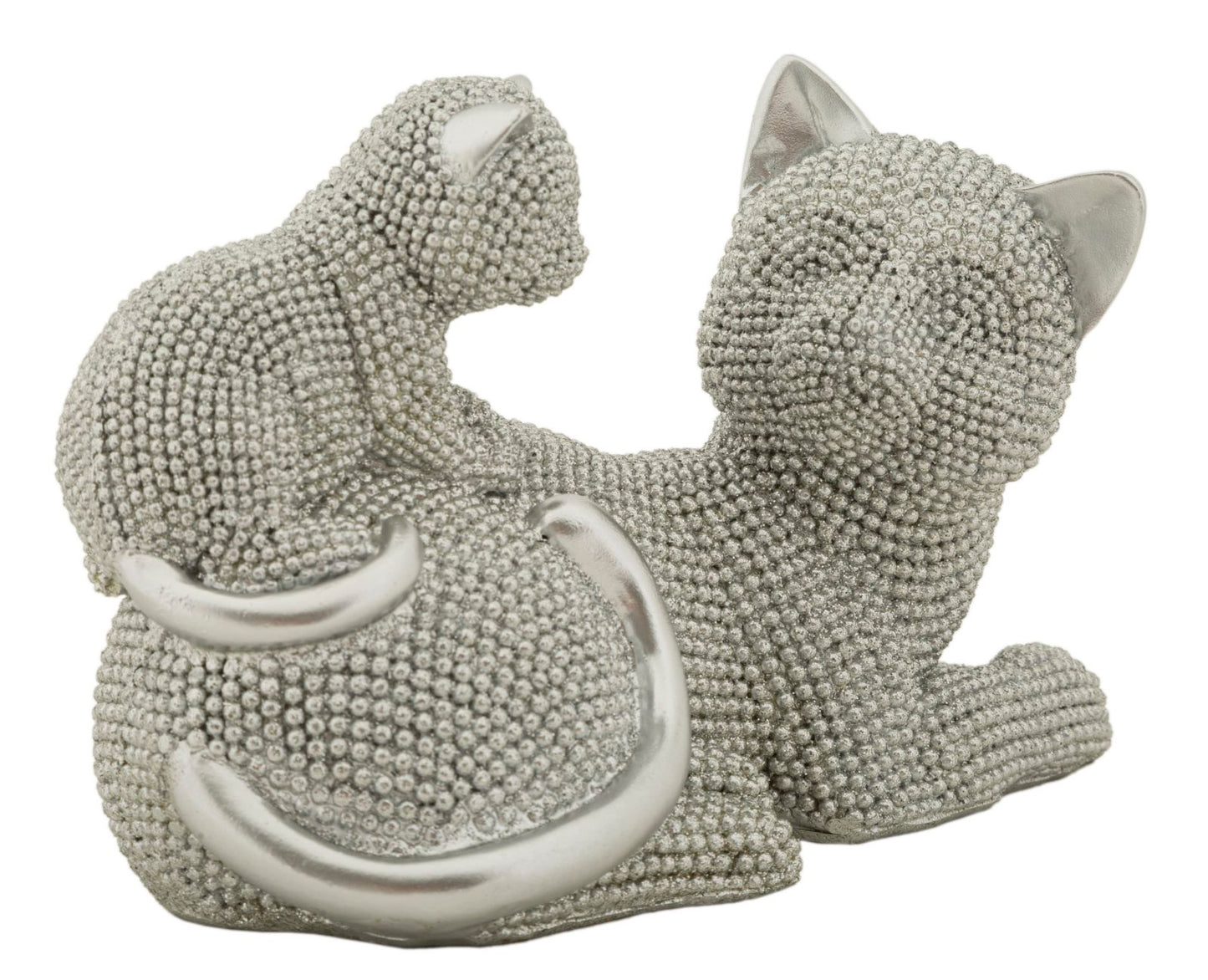 GATTO SPARKY CON CUCCIOLO CM 19X9X13