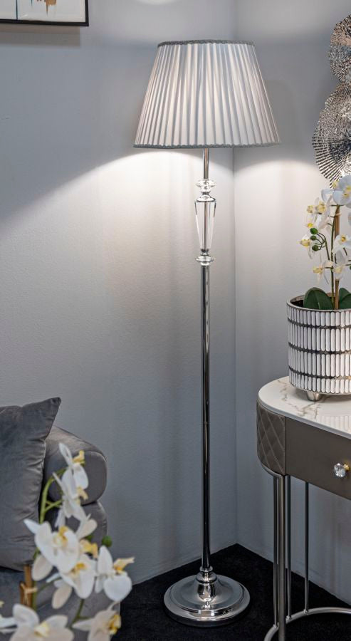 LAMPADA DA TERRA SILVERY CM Ø 164X40