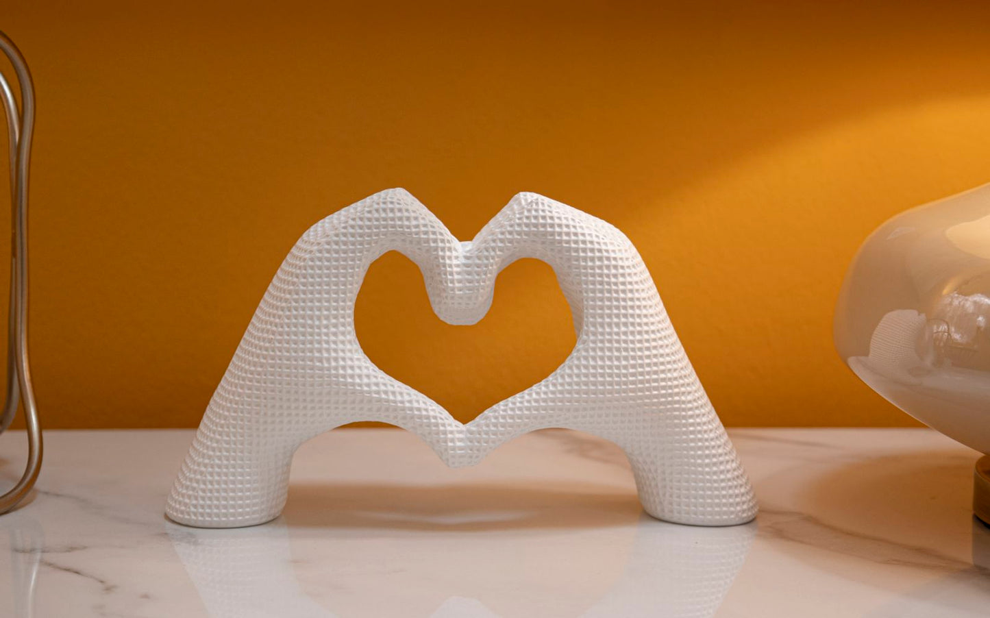 SCULTURA LOVER WHITE CM 25X7,5X13,5