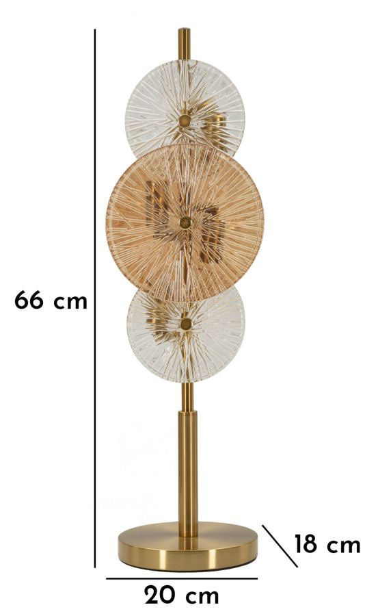 LAMPADA DA TAVOLO OSAKA CM 20X18X66