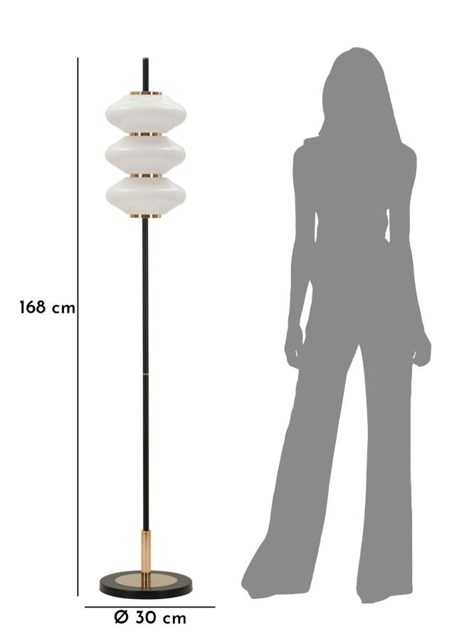 LAMPADA DA TERRA VINTAGE CM Ø 30X168