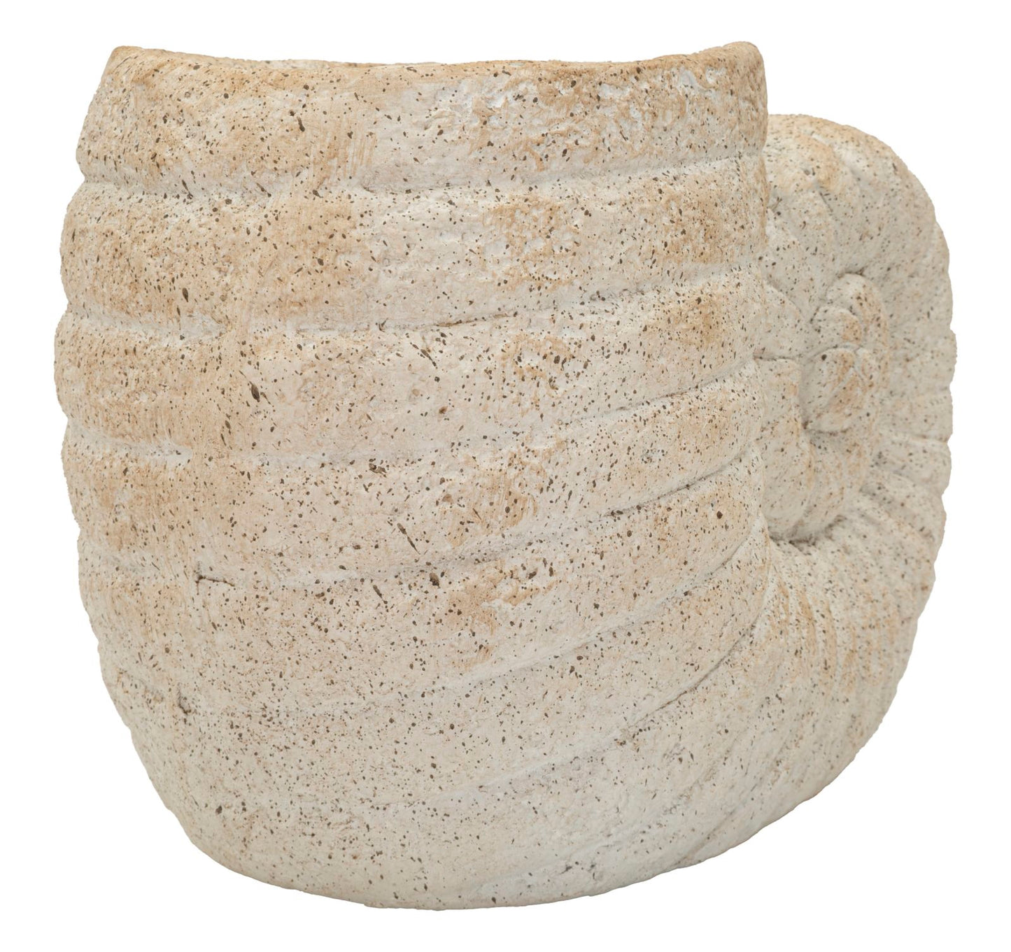 VASO SHELL SAND -A- CM 33X19X23 (APERTURA CM Ø 13)