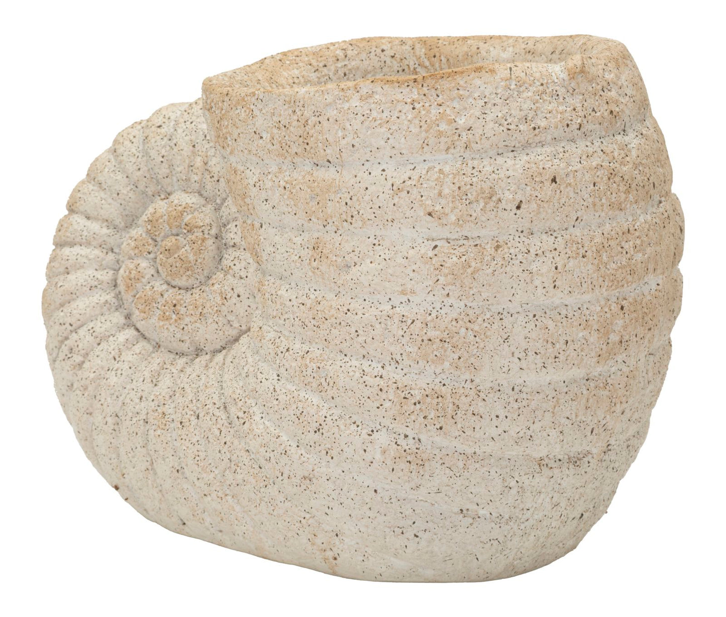 VASO SHELL SAND -A- CM 33X19X23 (APERTURA CM Ø 13)