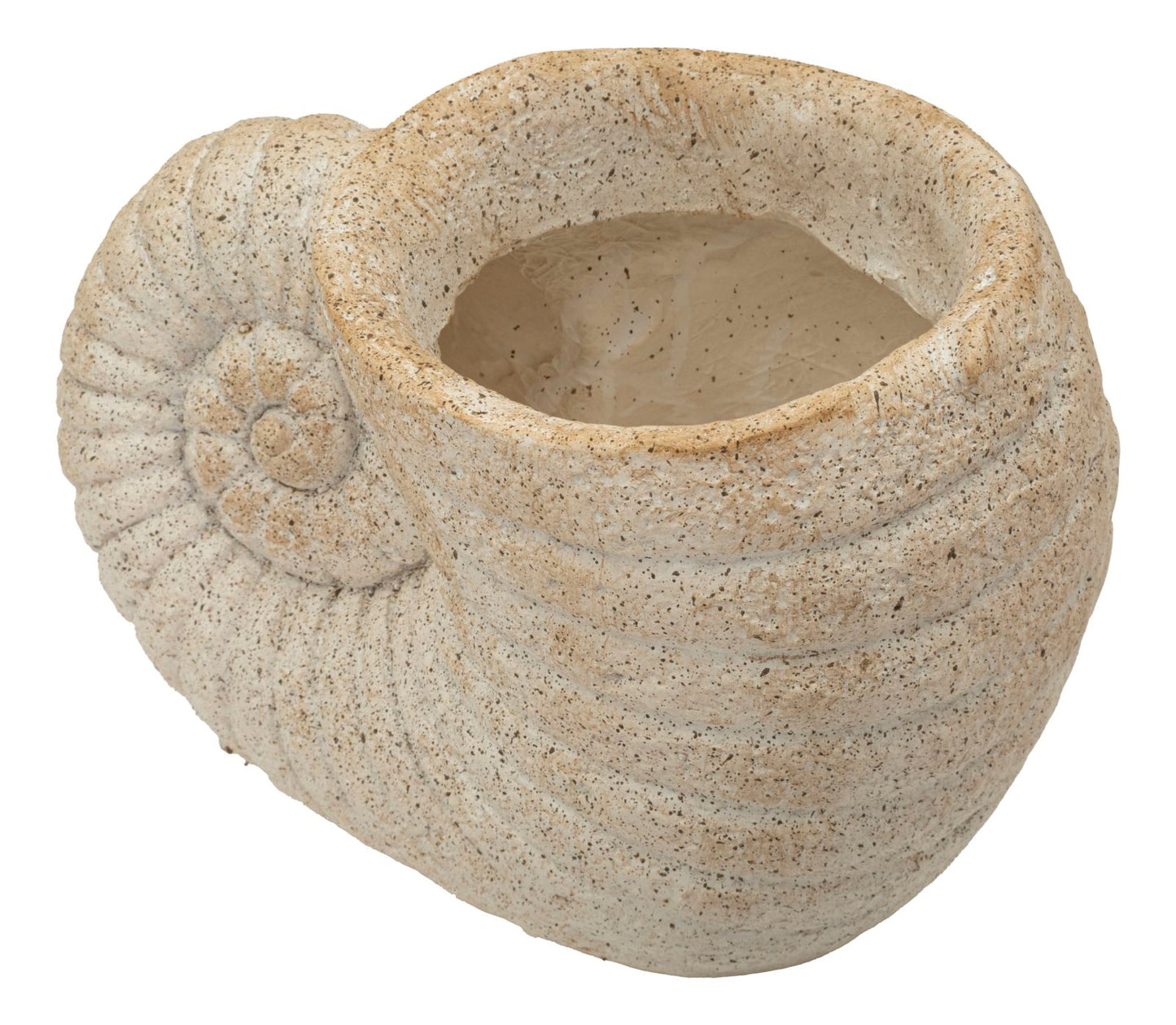 VASO SHELL SAND -A- CM 33X19X23 (APERTURA CM Ø 13)
