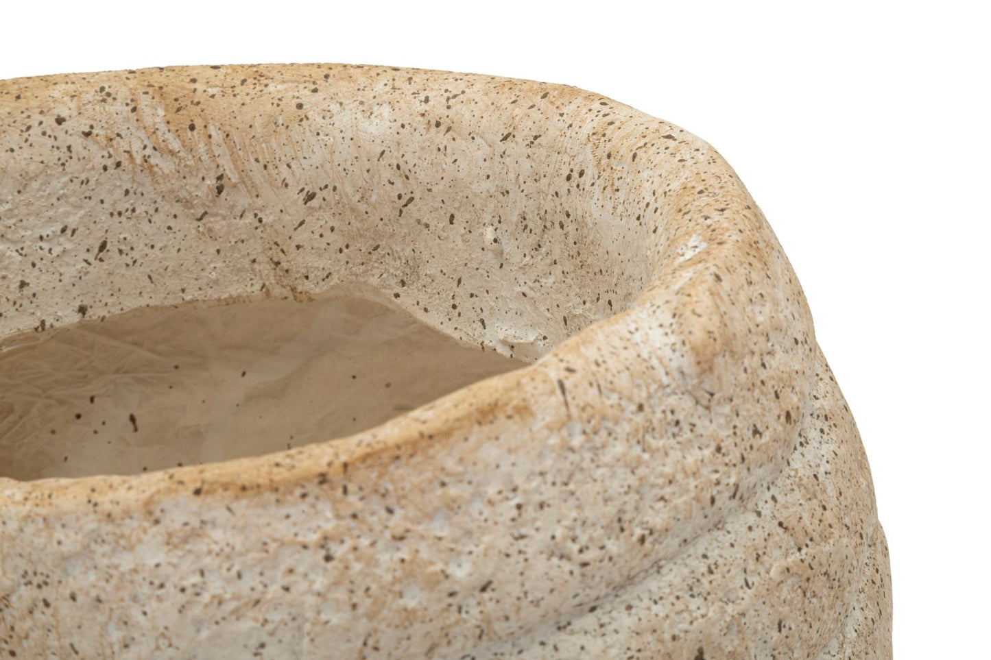 VASO SHELL SAND -A- CM 33X19X23 (APERTURA CM Ø 13)