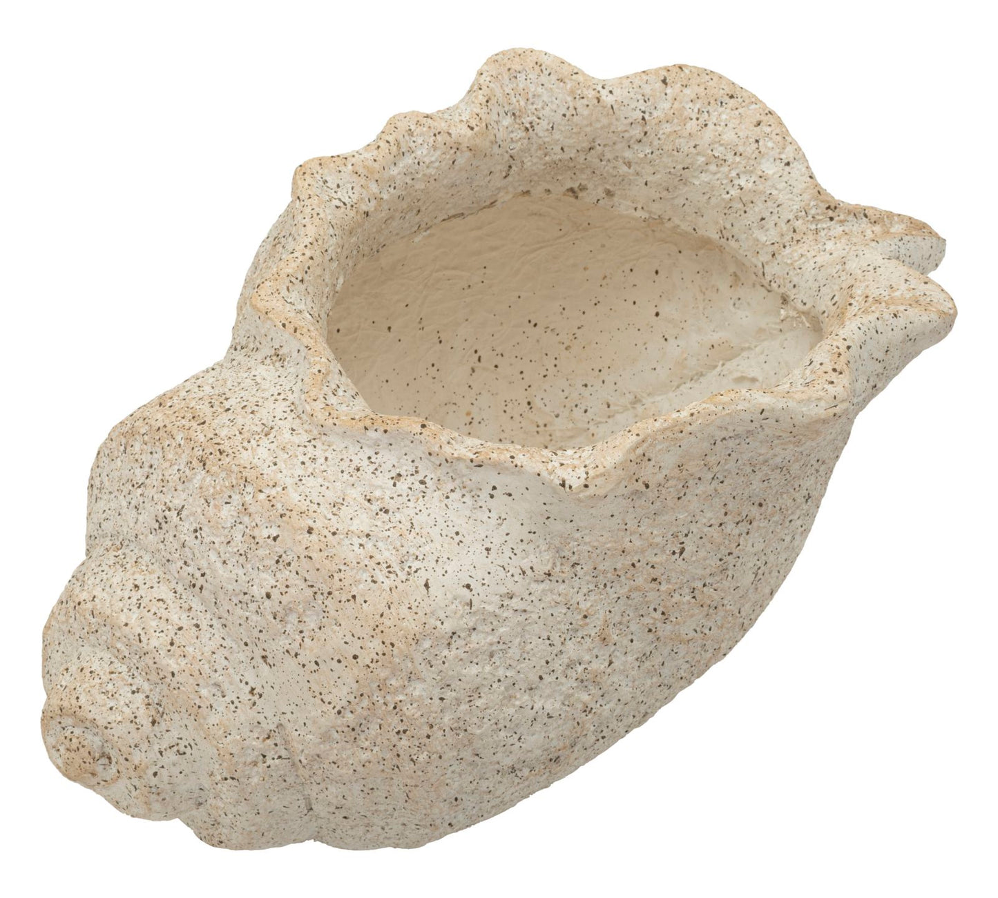 VASO SHELL SAND -B- CM 35X23X18 (APERTURA CM Ø 17X14)