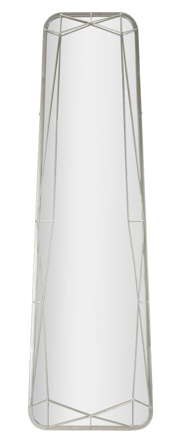SPECCHIO DA TERRA SILVER CM 46X2-57X153 (MISURA SPECCHIO CM 43X150)