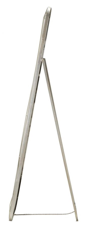 SPECCHIO DA TERRA SILVER CM 46X2-57X153 (MISURA SPECCHIO CM 43X150)