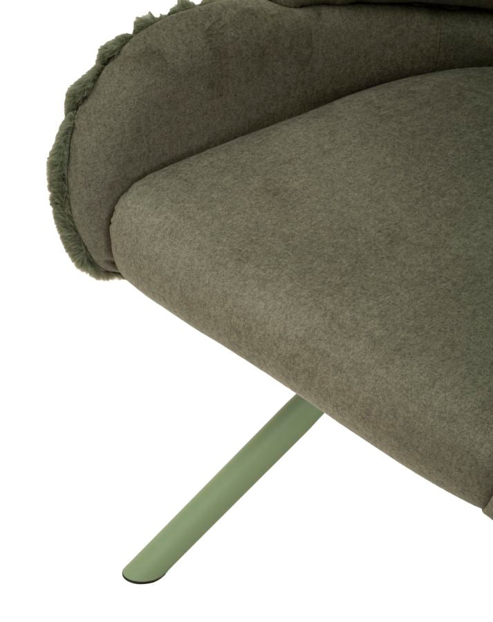 SEDIA STOCCOLMA -A- VERDE SET 2 PZ 58x53x8H cm