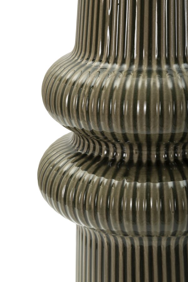 Vaso Harmony Ø 18x36 cm (APERTURA CM Ø 8) design moderno per interno ed esterno