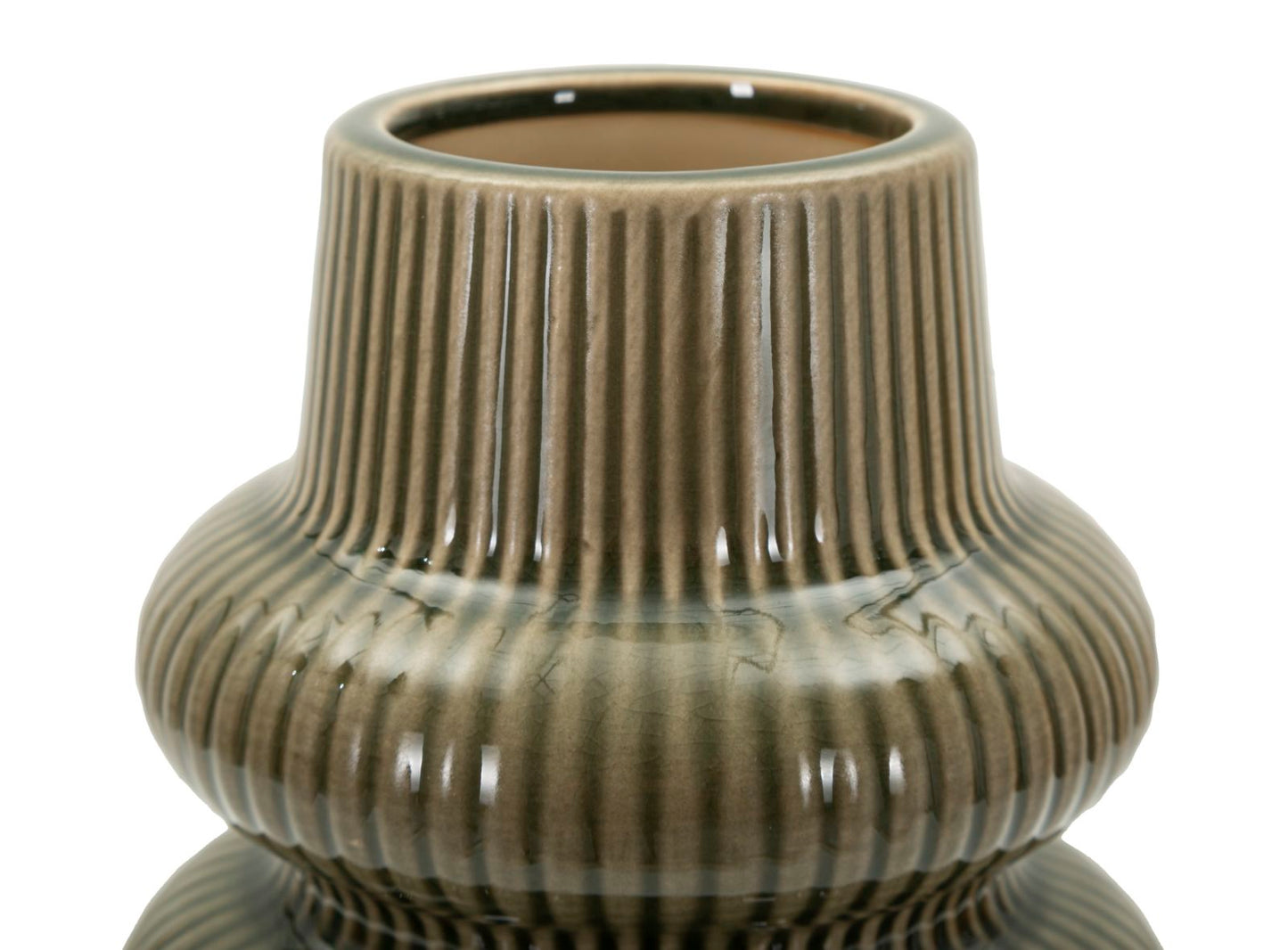 Vaso Armony Ø 13x25 cm design moderno compatto (APERTURA CM Ø 5,5)