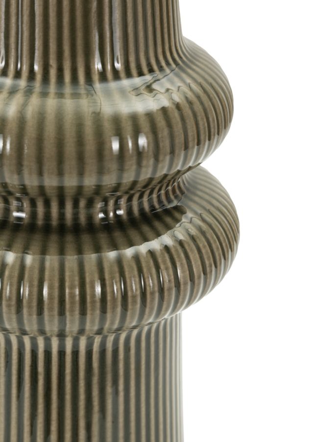 Vaso Armony Ø 13x25 cm design moderno compatto (APERTURA CM Ø 5,5)