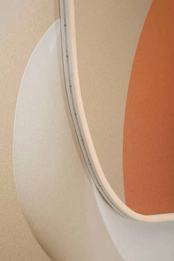STAMPA C/LED SU TELA ABSTRACT -B- CM 80X4X120