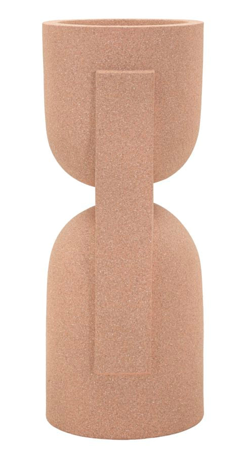 Vaso da esterno alto Nui H 91 cm effetto pietra design moderno (APERTURA CM Ø 29)