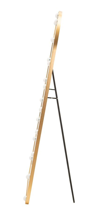 SPECCHIO DA TERRA LED HOLLYWOOD ARCO CM 70X6-45X170 (3 TONALITA' DI LUCE)