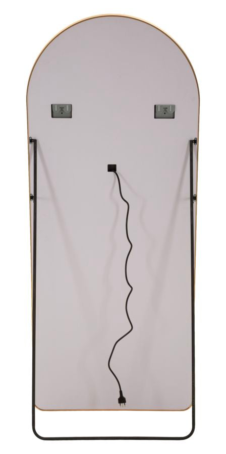 SPECCHIO DA TERRA LED HOLLYWOOD ARCO CM 70X6-45X170 (3 TONALITA' DI LUCE)
