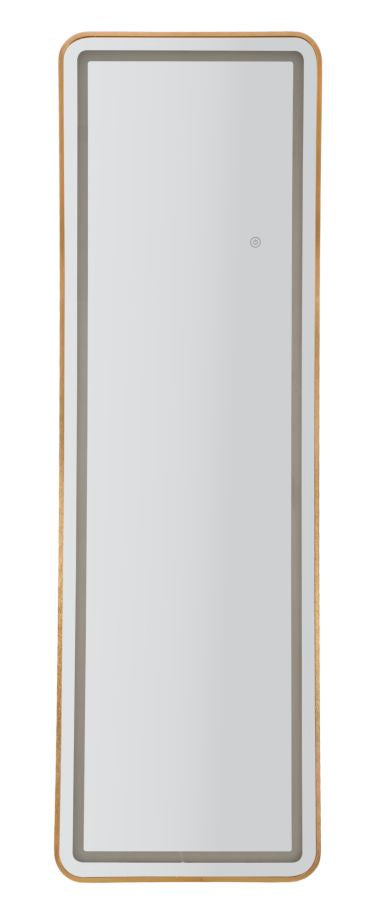 SPECCHIO DA TERRA LED SIMPLE RETT. CM 50X3-38X160 (3 TONALITA' DI LUCE)
