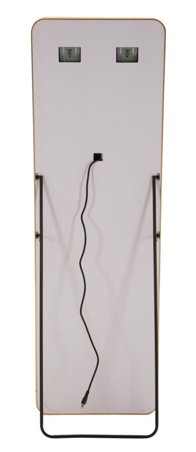 SPECCHIO DA TERRA LED SIMPLE RETT. CM 50X3-38X160 (3 TONALITA' DI LUCE)