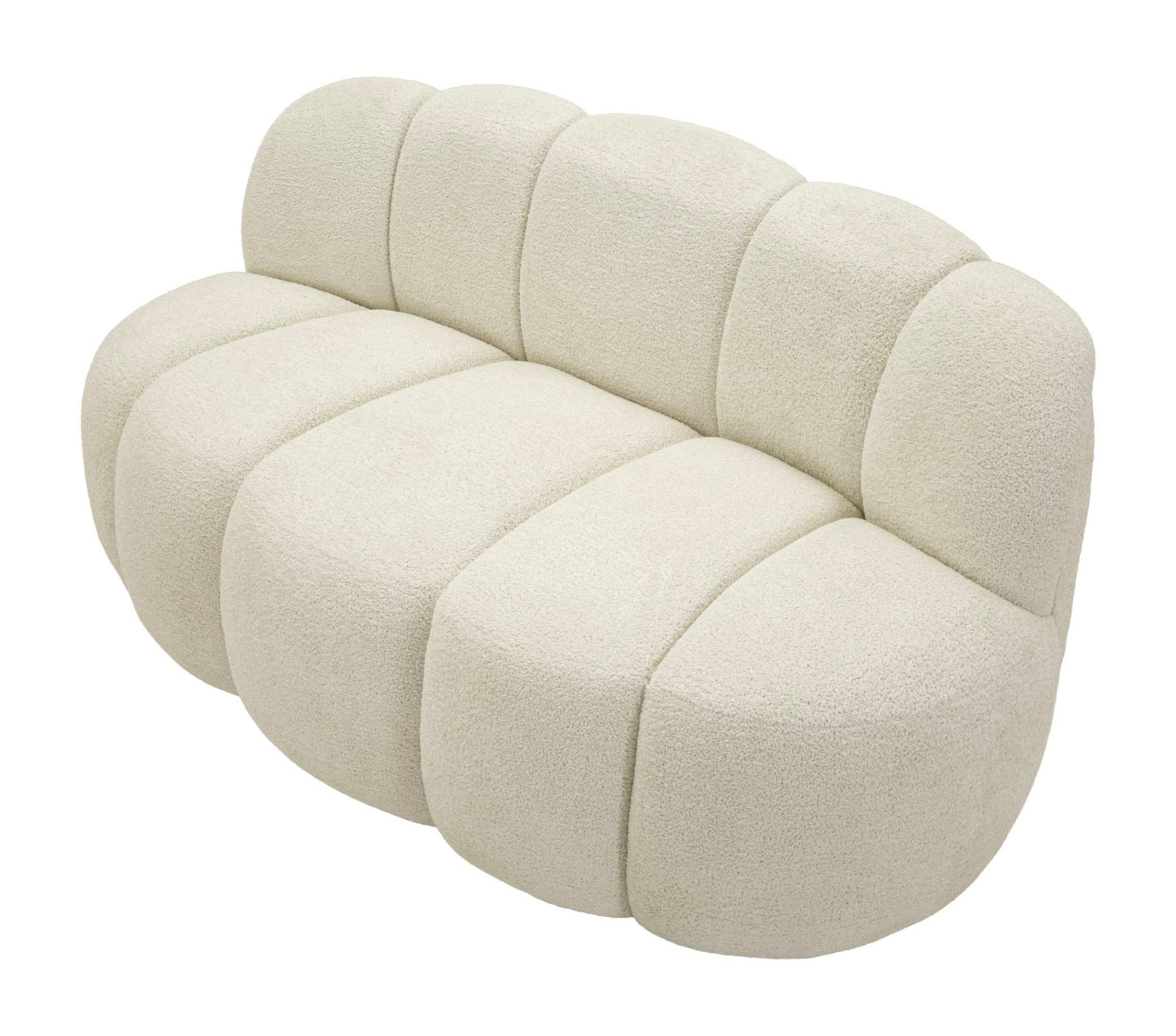 DIVANETTO BALL BIANCO CM 145X80X69