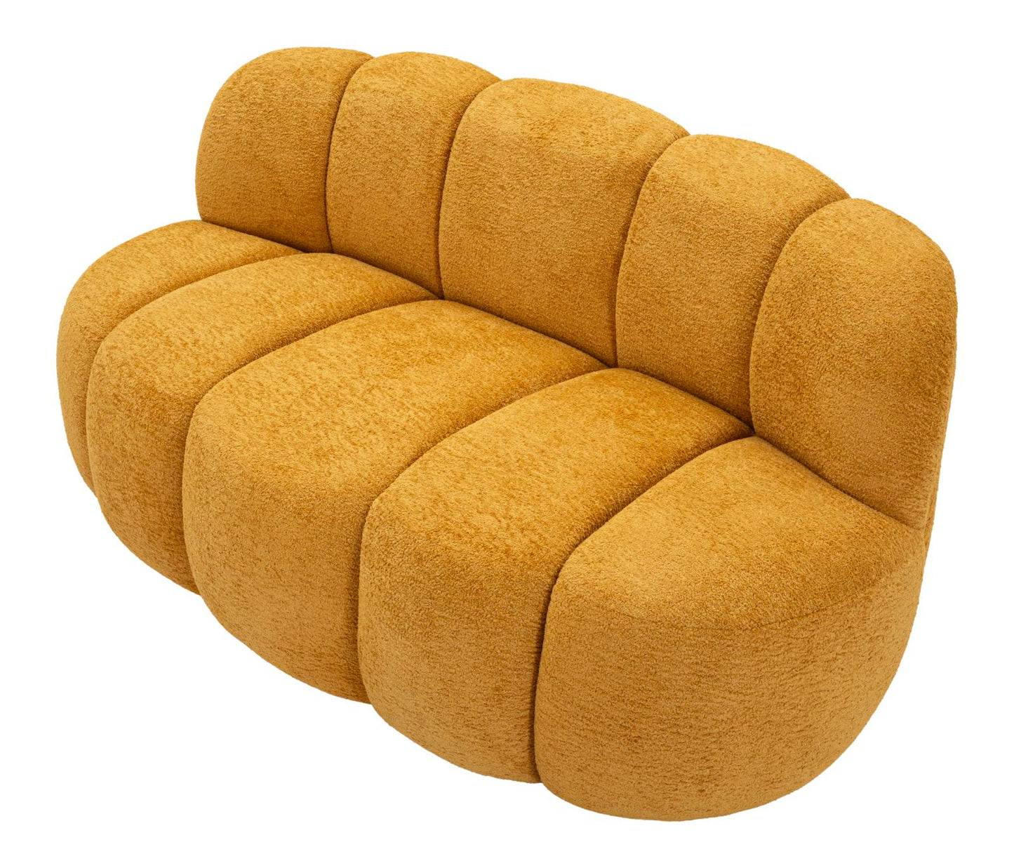 DIVANETTO BALL SENAPE CM 145X80X69