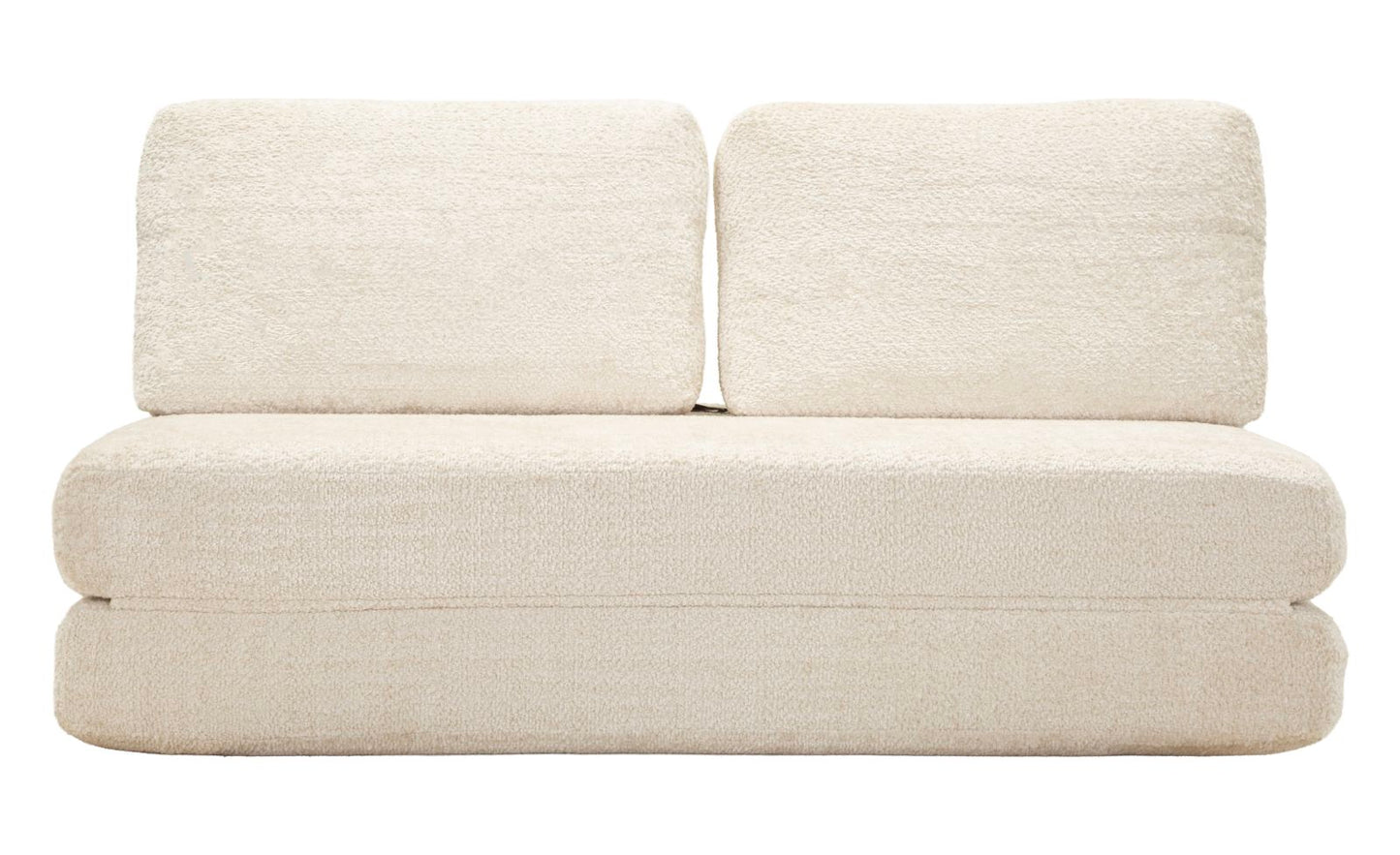 DIVANO/LETTO FASTER BIANCO CM 150X100X80 (COMPRESSO-MISURA LETTO CM213X150X18)