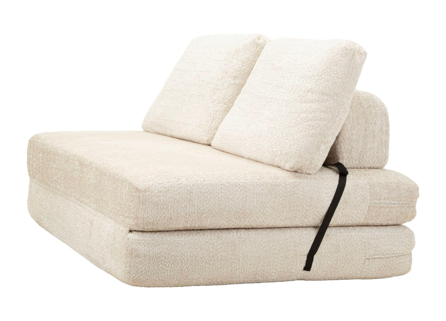 DIVANO/LETTO FASTER BIANCO CM 150X100X80 (COMPRESSO-MISURA LETTO CM213X150X18)