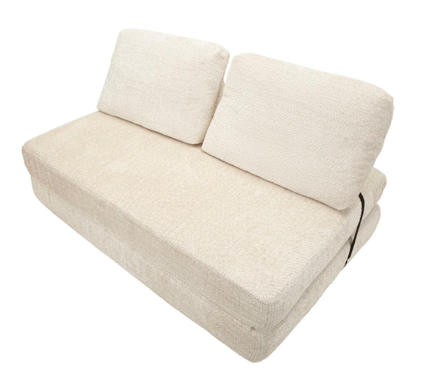 DIVANO/LETTO FASTER BIANCO CM 150X100X80 (COMPRESSO-MISURA LETTO CM213X150X18)