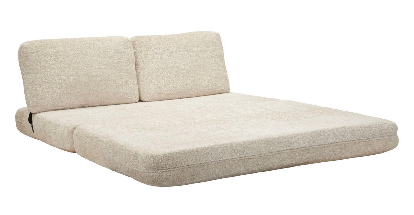 DIVANO/LETTO FASTER BIANCO CM 150X100X80 (COMPRESSO-MISURA LETTO CM213X150X18)