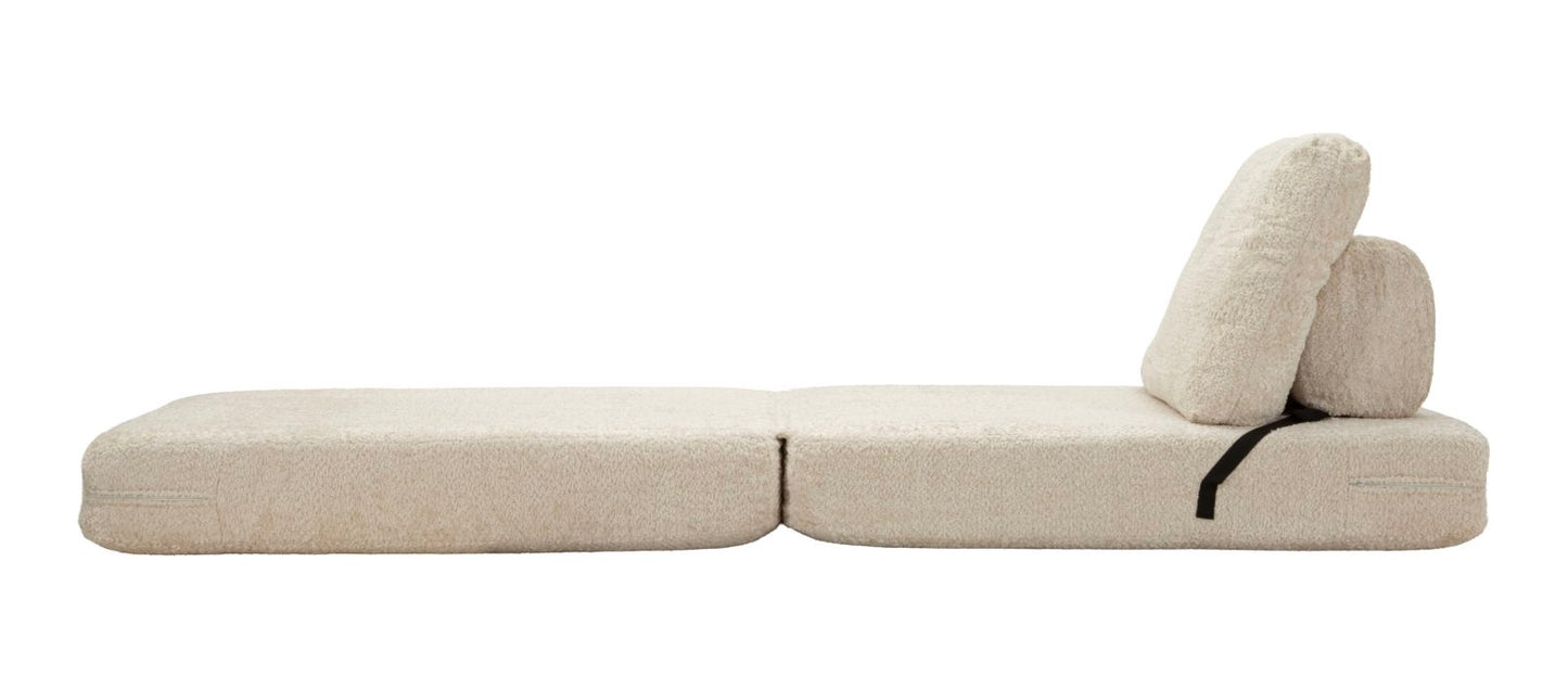 POLTRONA/LETTO FASTER BIANCA CM 80X100X80 (COMPRESSA-MISURA LETTO CM204X80X18)