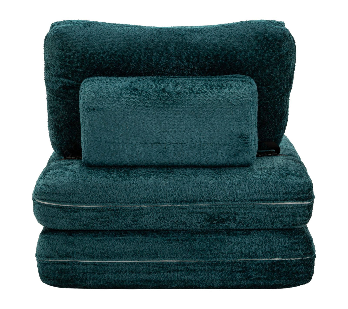 POLTRONA/LETTO FASTER PETROLIO CM 80X100X80 (COMPRESSA-MISURA LETTO CM204X80X18)