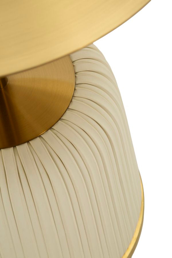 TAVOLINETTO EGLE BIANCO CM Ø 40X55
