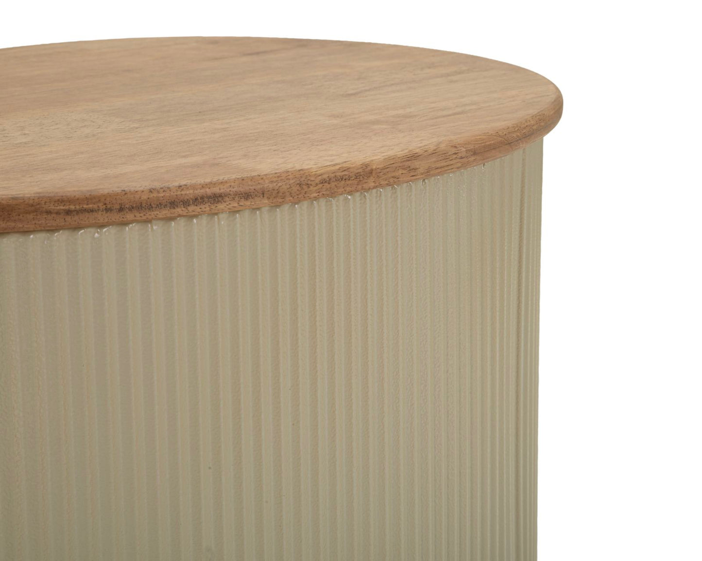TAVOLINI DA CAFFE' FRANKFURT COPPIA TORTORA CM 87X53X32-50X35X28