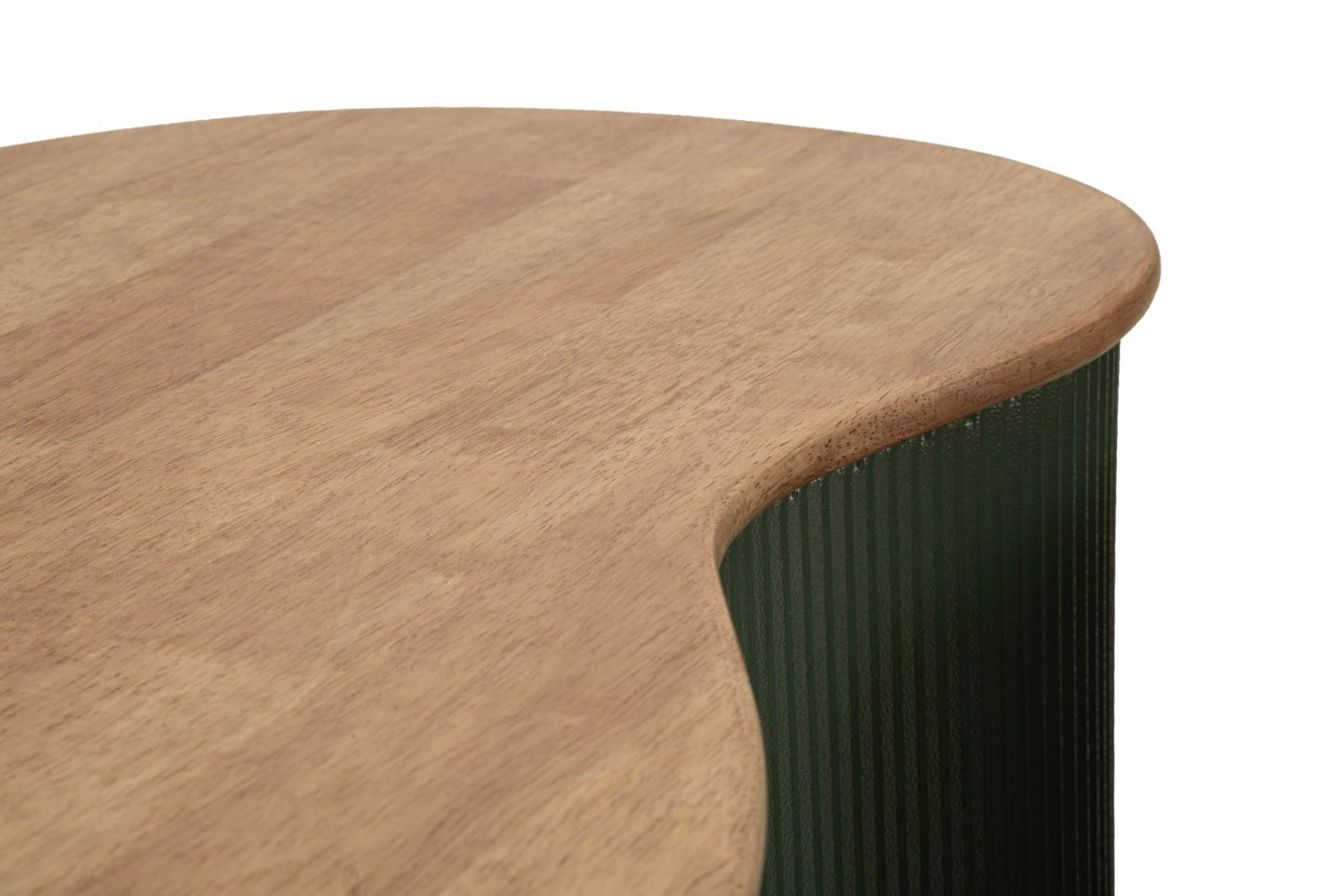 TAVOLINI DA CAFFE' FRANKFURT COPPIA VERDI CM 87X53X32-50X35X28