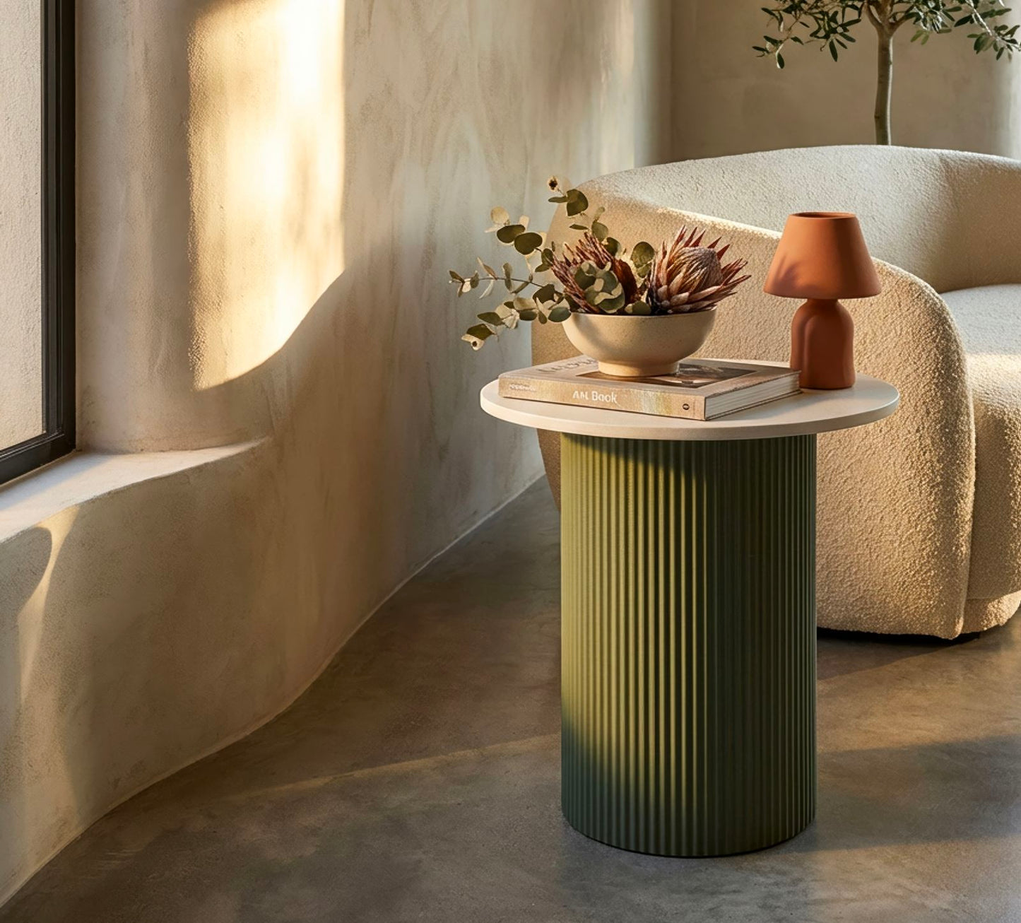 TAVOLINETTO FRANKFURT MARBLE CM 40X42X45