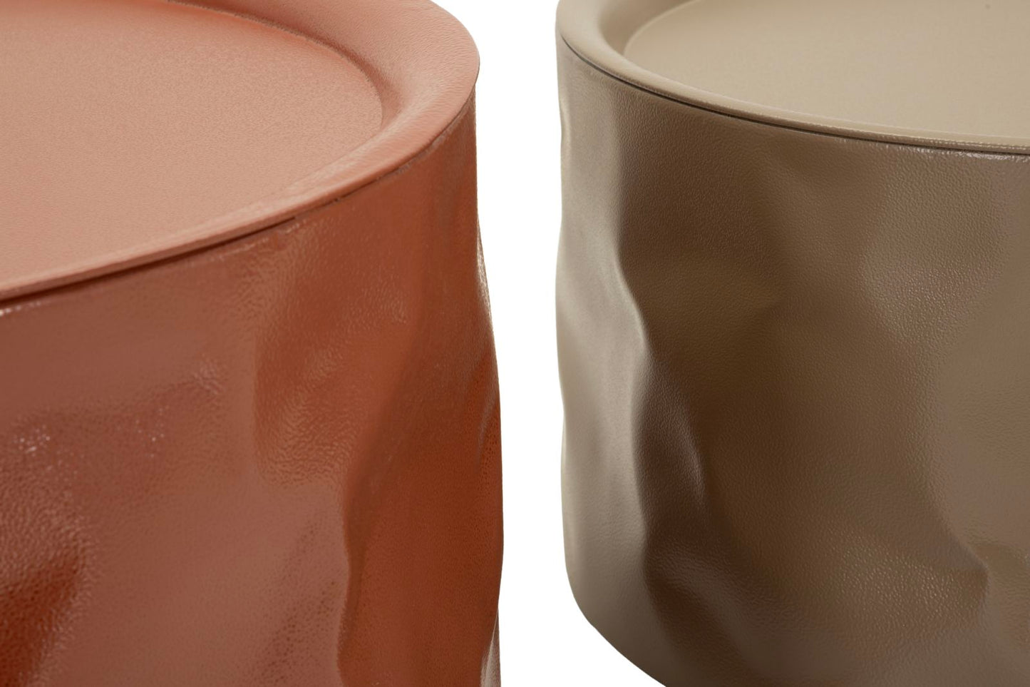 TAVOLINI DA CAFFE' NORIMBERGA COPPIA CM Ø 62X30-51X26