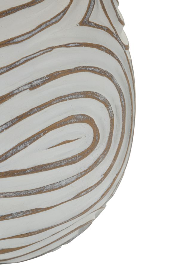 LAMPADA DA TAVOLO RESINA OBLIX CM Ø 35X55