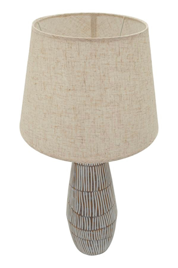LAMPADA DA TAVOLO RESINA HANOI CM Ø 35X69,5