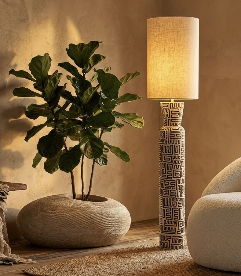 Vaso da esterno effetto pietra Stone  CM 78,5X56X33,5 (APERTURA CM Ø 28)