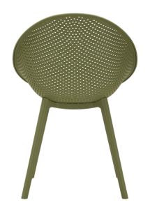 SEDIA IBIZA VERDE CM 59X59X83 (ALTEZZA SEDUTA CM 45)